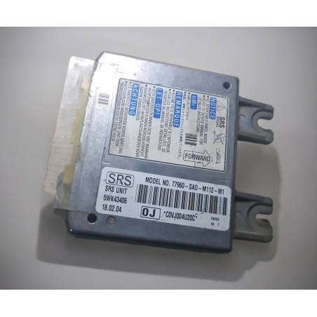 Modulo Airbag Cajetin Honda Fit 77960-SAD-M112-M1