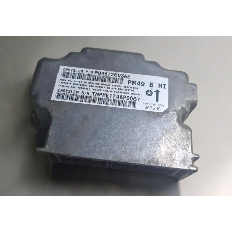 Modulo Airbag Cajetin Dodge Caliber P04672603AE