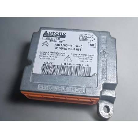 Modulo Airbag Cajetin Citroen Xsara 9659111980